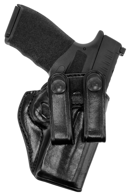 Galco SUM876RB Summer Comfort  IWB Black Leather Belt Loop Fits Springfield Hellcat Pro Right Hand