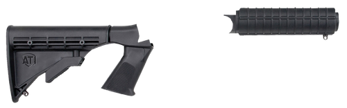 Advanced Technology HRN4100 Shotforce Stock Package Pistol Grip Style Black Synthetic & Ribbed Forend for H&R, New England