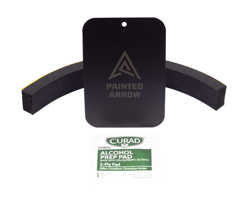 Painted Arrow APP001 Mag-Pro Smart Phone Mount Black Includes Phone Plate Stabilizer Dampener Alchohol Prep Pad