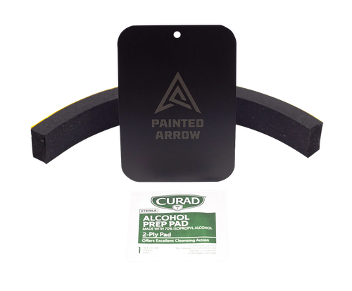 Painted Arrow APP001 Mag-Pro Smart Phone Mount Black Includes Phone Plate Stabilizer Dampener Alchohol Prep Pad