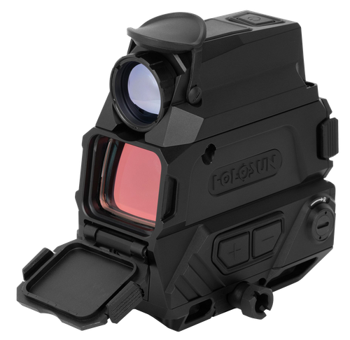 Holosun DRSTH DRS Thermal Reflex Sight  Black Anodized 1x/3x/5x 1.20" x 0.98" 2 MOA Red Dot/65 MOA Circle Multi Reticle Thermal Overlay