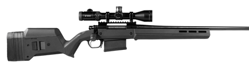 Magpul MAG483-BLK Hunter 700 Stock Fixed with Aluminum Bedding & Adjustable Comb Black Synthetic for Remington 700 LA