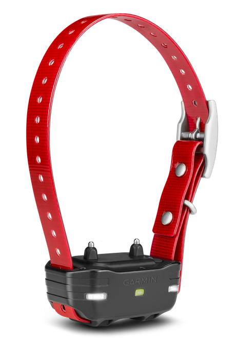 Garmin 0100120900 PT10 Dog Device Collar  Red Rechargeable Li-ion 1 Mile Range