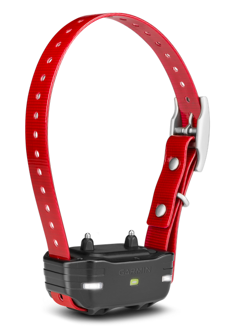 Garmin 0100120900 PT10 Dog Device Collar  Red Rechargeable Li-ion 1 Mile Range