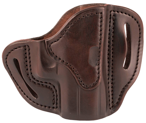 1791 Gunleather BHCSBRR BHC  OWB Size C Signature Brown Leather Belt Slide Compatible w/Glock 43/Sig P365/Walther PPK Right Hand