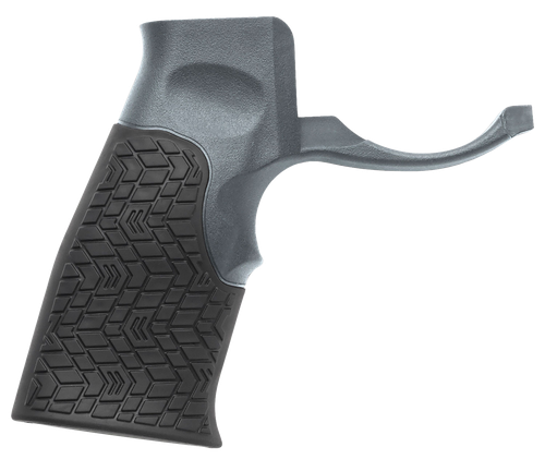 Daniel Defense 2107105177012 Pistol Grip Tornado Made of Polymer With Tornado Gray Textured Finish for AR-15