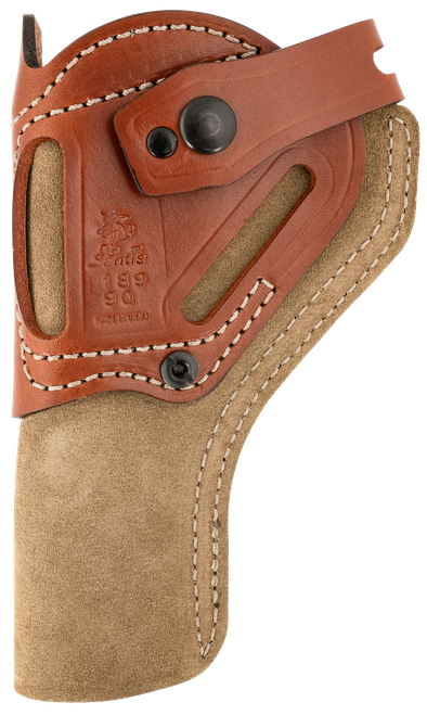 DeSantis Gunhide 189NJ9QZ0 Wild Hog  OWB Natural Leather Belt Fits Heritage Rough Rider and Ruger Wrangler Belt 1.75" Wide Ambidextrous