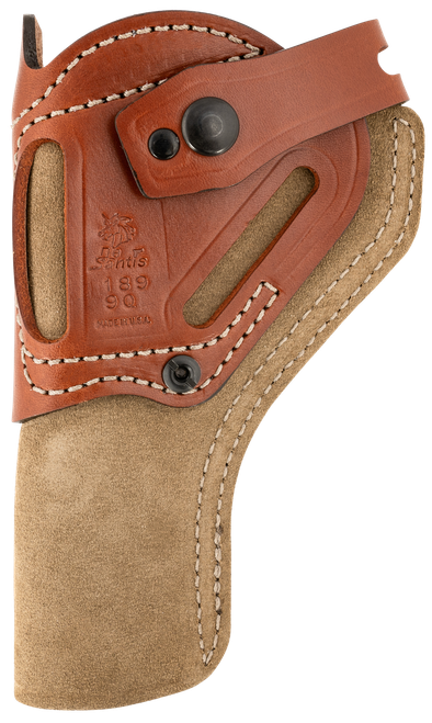 DeSantis Gunhide 189NJ9QZ0 Wild Hog  OWB Natural Leather Belt Fits Heritage Rough Rider and Ruger Wrangler Belt 1.75" Wide Ambidextrous