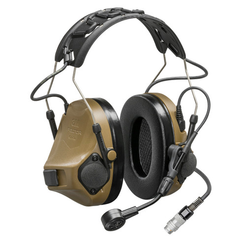 PELTOR COMTAC VIII DEFENDER COY BRN