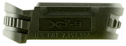 Springfield Armory XDS5902M Backstrap Sleeve  made of Polymer with Black Finish & 1 Piece Design for 9mm Luger Springfield XD-S with #2 Backstrap & 3.30"-4" Barrel