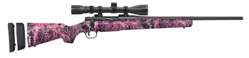 Mossberg 28143 Patriot Super Bantam 6.5 Creedmoor 5+1 20" Matte Blued Fluted Barrel Matte Blued Steel Muddy Girl Wild Right Hand