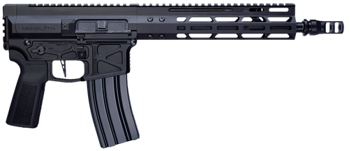 Global Ordnance LLC 197892003230 Monolith 15P 5.56x45mm NATO 30+1 12.50" Black Mono Barrel, M-LOK Handguard, Black Aluminum Picatinny Rail Receiver, Rear Picatinny Rail, B5 P-Grip 23 Grip