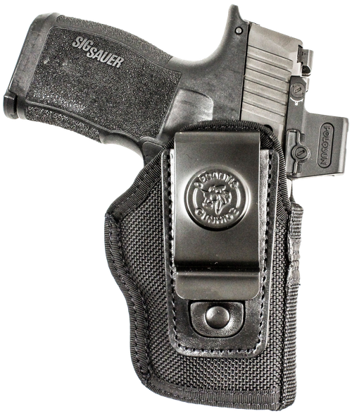DeSantis Gunhide N87BJ9YZ0 Pro Stealth  IWB Black Nylon Sig Sauer P365 w/Red Dot Ambidextrous