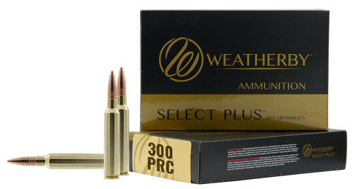 Weatherby R300P205EH Select Plus  300PRC 205gr Jacketed Hollow Point 20 Per Box/10 Case