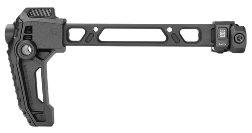 Strike Industries FSASSTOCK FSA Single Folder Black Steel Picatinny Rail Mount