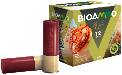 Bioammo BR2875 Rex Lead Competition 12Gauge 2.75" 1oz 7.5Shot 25 Per Box/10 Case