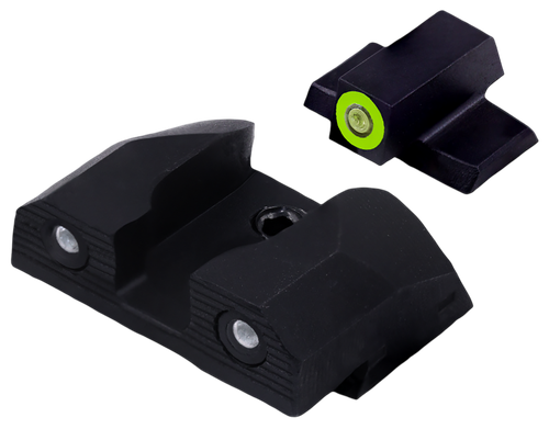 XS Sights SWR209S6G R3D 2.0  Green Tritium Front/Black Oxide Frame, Fits S&W Bodyguard 2.0