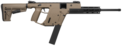 Kriss USA KV22CFD03 Vector CRB G2 Full Size 22 LR 30+1 16" Black Nitride Threaded Barrel, Flat Dark Earth 1:10" Aluminum Receiver, M-LOK Handguards, Flat Dark Earth Synthetic 6 Position Stock