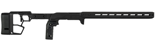 Mdt Sporting Goods Inc 116079BLK ACC Premier Gen2 Chassis Cerakote Black Aluminum Fits Ruger American Rimfire 34.40" OAL