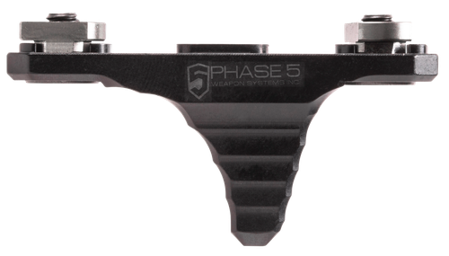 Phase 5 Weapon Systems MHSMLOKBL M-LOK Mini Hand Stop Black Anodized 6061-T6 Aluminum