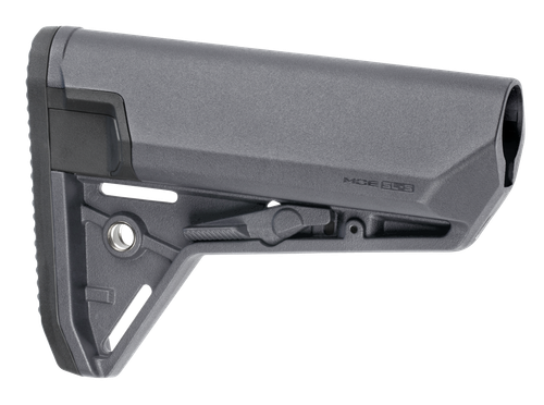 Magpul MAG653-GRY MOE SL-S Carbine Stock Stealth Gray Synthetic for AR-15, M16, M4 with Mil-Spec Tube (Tube Not Included)