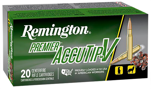 Remington Ammunition 29218 Premier Accutip-V 204Ruger 32gr AccuTip V 20 Per Box/10 Case