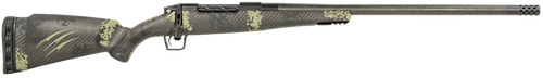 Fierce Firearms ROG300PRC22BF Carbon Rogue  Full Size 300 PRC 3+1 22" Carbon Fiber Hand Lapped/Match Grade Threaded Barrel, Black Cerakote Steel Receiver, Forest Camo Fierce Rogue Carbon Fiber Stock