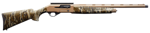 Charles Daly 930313 601  12 Gauge 4+1 3" 24" Vent Rib Barrel, Flat Dark Earth Aluminum Receiver, Mossy Oak Bottomland Synthetic Stock, Fiber Optic Front/Picatinny Rail Rear, Includes 3 Choke Tubes