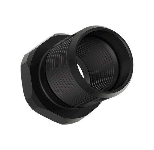 Liberty Precision Machine LPM-2022  Thread Adapter Fits 1/2"x28 to 5/8"x24 Stainless Steel Black