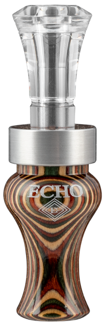 Echo Calls 77754 Timber  Double Reed Mallard Sounds Attracts Ducks Multi Color DiamondWood