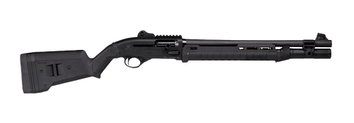 Langdon Tactical Tech LTT1301ZMBLK Beretta 1301  3" 7+1 18.50" Black Anodized Aluminum Receiver, Black Magpul Polymer Stock, Modified Magpul Zhukov Forend
