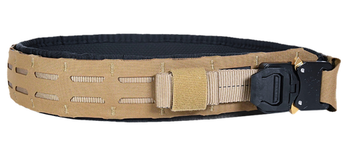 High Speed Gear 31O2M2CB Operator Gen 2 W/Micro Grip Panel Coyote Brown Nylon Belt Size XL 40-44", 1.75" Wide Buckle Closure