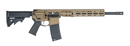 LWRC ICDIR3CK16ML Individual Carbine Direct Impingement 300 Blackout 30+1 16.10" Barrel, Exclusive Flat Dark Earth Anodized Receiver, 6 Position Stock, Magpul MOE Grip, Optics Ready
