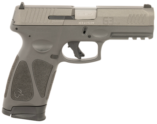 Taurus 1-G3B94CG G3  Full Size Frame 9mm Luger 17+1 4" Stainless Stainless Steel Barrel, Tungsten Gray Cerakote Stainless Steel Serrated Slide, Gray Polymer Frame w/Picatinny Rail