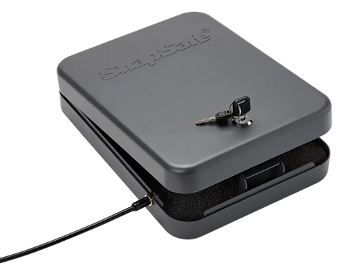 SnapSafe 75220 Lock Box  2XL Key Entry Black Steel 11.50" L x 8.50" W x 2.50" D