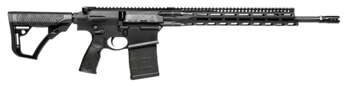 Daniel Defense 0215813210067 DD5 V4 *CO Compliant 7.62x51mm NATO 18" No Magazine Black Hard Coat Anodized Black Phosphate 6 Position w/SoftTouch Overmolding Stock Black Polymer Grip