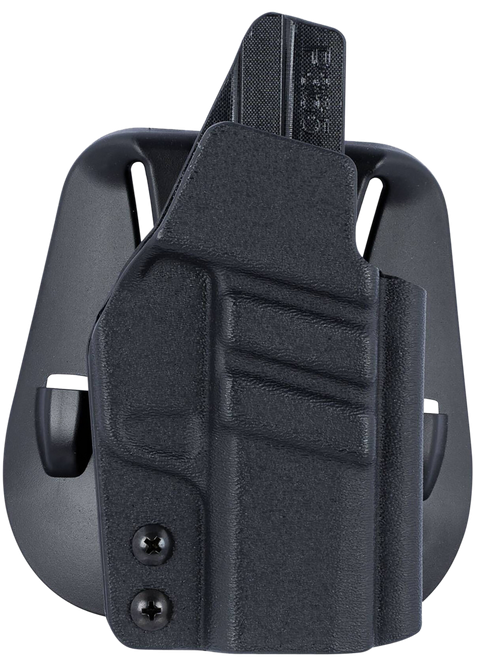 1791 Gunleather TACPDHOWBP365BLKR Tactical Kydex  OWB Black Kydex Paddle Fits Sig P365 Right Hand