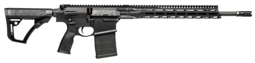 Daniel Defense 0215813210055 DD5 V4 *CA Compliant 7.62x51mm NATO 18" 10+1 Black Hard Coat Anodized Black Phosphate 6 Position w/SoftTouch Overmolding Stock Black Polymer Grip