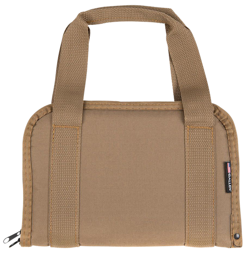 Allen 3642 Pistol Tote  Flat Dark Earth Endura 11.50" Long Lockable Holds 1 Handgun
