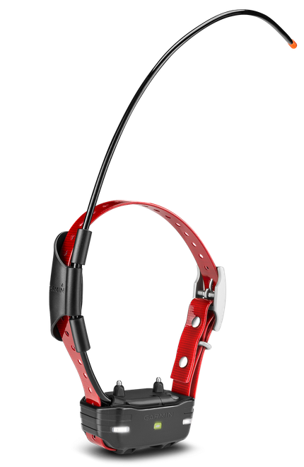 Garmin 0100120920 TB10 Dog Device Collar Red w/Tri-Tronics, Remote Operated LED Beacon Lights, Built-In BarkLimiter Rechargeable Li-ion 4 Mile Range