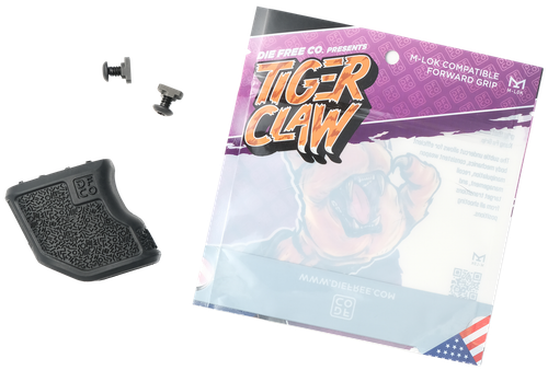 Die Free Co Llc TCMLOKBLK Tiger Claw  Black Nylon