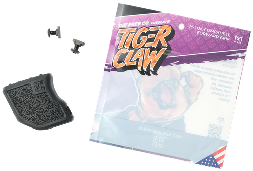 Die Free Co Llc TCMLOKBLK Tiger Claw  Black Nylon