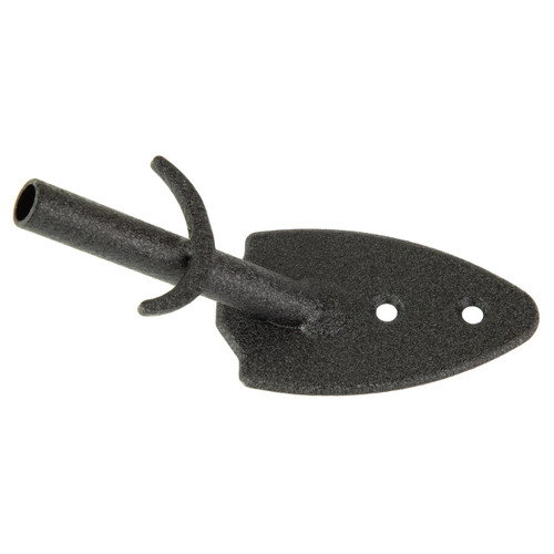 SKULL HOOKER FLUSH WALL MOUNT BLK