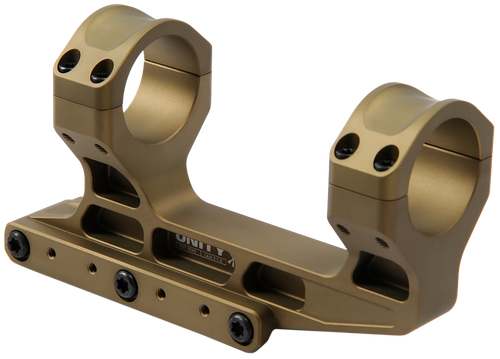 Unity Tactical LLC FSTS34205F Fast  LPVO Scope Mount/Ring Combo 34 mm Flat Dark Earth