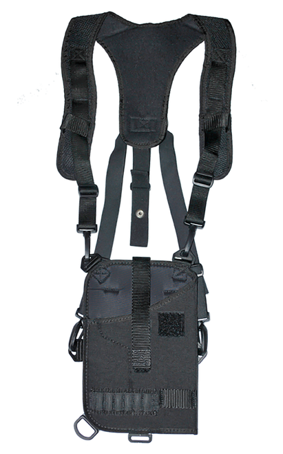 GrovTec US Inc GTHL14902R Trail Pack  Shoulder Black Nylon Harness Fits Med/Lg DA Revolver Ambidextrous