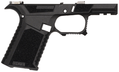 Sct Manufacturing 225020100 Sub Compact  Compatible w/ Glock 43X/48 Black Stainless Steel Frame/ Aggressive Texture Grip Includes Locking Block