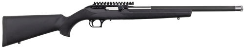 Magnum Research SBA17HMH Magnum Lite  17 HMR 19" Black Steel Threaded Barrel, Black Fixed Hogue OverMolded Stock