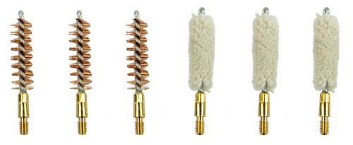 KleenBore 9-SET Handgun Brush & Mop Set .38/ .357/ 9mm #8-32 Thread
