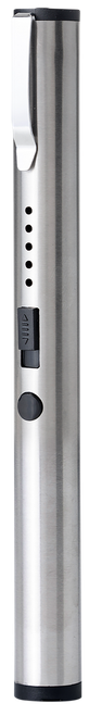 SKYLINE USA INC SGGDELSL Stun Gun Mini Pen Silver Includes Belt Clip/USB Charger