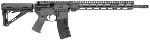 Midwest Industries MIFN16CRM14 Lightweight  223 Wylde 16" 30+1 Black Hard Coat Anodized Rec with 14" M-Lok Black 6 Position Magpul CTR Stock Black Magpul MOE Grip Right Hand